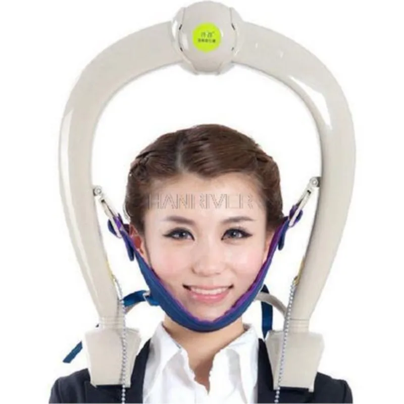 

Cervical tractor portable instrument for household fields dragon-head-raising traction fixator Body massager