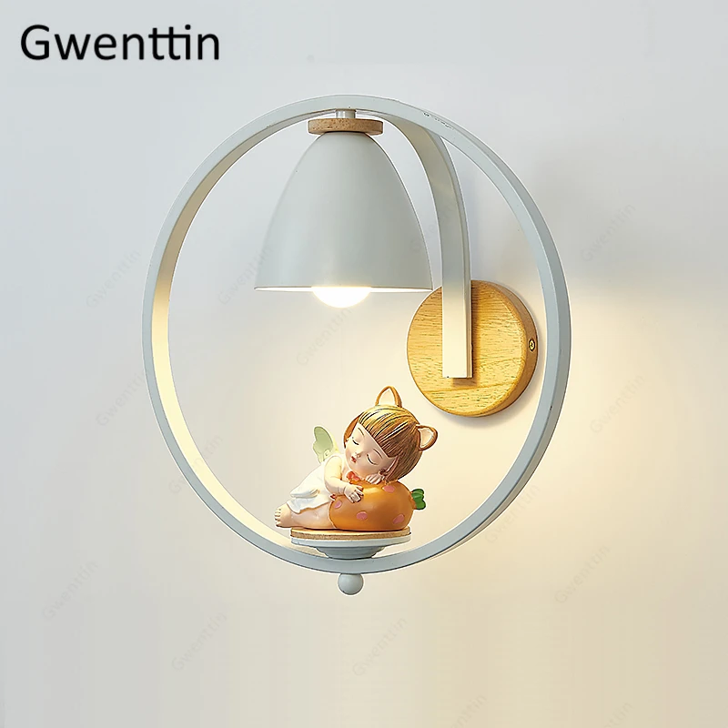 Скандинавский домашний декор Настенные светодиодные светильники