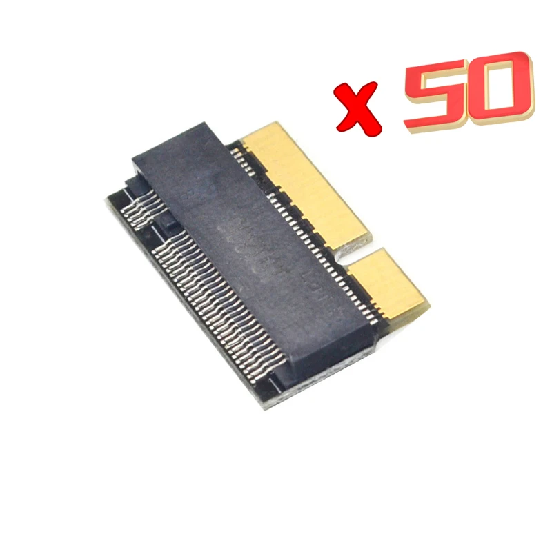 50 шт. M2 SSD адаптер для Macbook 2012 M.2 NGFF M ключ MacBook Pro retina A1398 A1425 разъем конвертации
