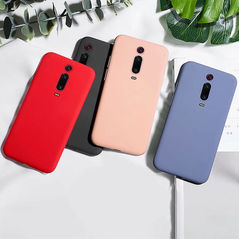 Ультратонкий силиконовый чехол из микрофибры для Xiaomi Redmi K20 Pro|Бамперы| |