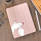 Модный женский чехол для Air 4 10,2 iPad 8-го поколения 2020 Pro 11, подставка для планшета 7-го поколения, силиконовый чехол для Mini 5 Air 2 6-го 5-го поколения