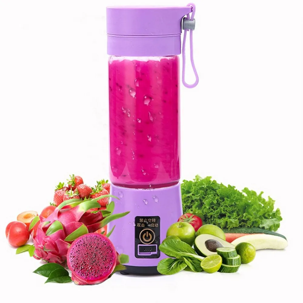 

Portable Size USB Electric Fruit Juicer Handheld Smoothie Maker Blender Stirring Rechargeable Mini Portable Juice Cup Water