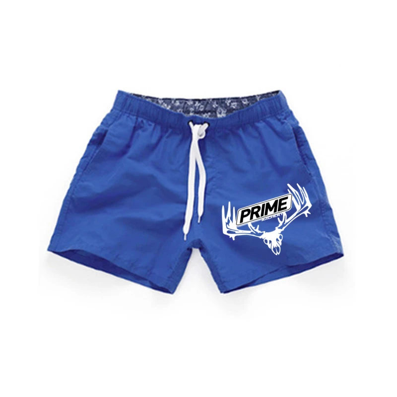 Шорты мужские хлопковые с принтом повседневные бриджи однотонные модные нежные