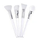 1 шт. профессиональный уход за кожей, белая силиконовая маска для макияжа лица, кисти для грязевого крема, косметический инструмент сделай сам гель для нанесения основания