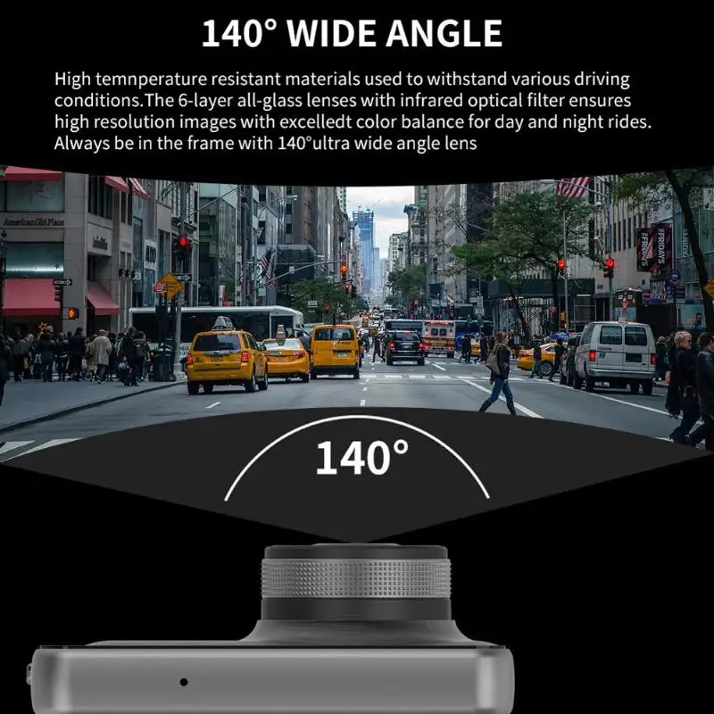 Anytek X31 Mini 3," 1080 P FHD Автомобильный видеорегистратор камера видеорегистратор ADAS номерной знак распознавание ночного видения видеорегистратор