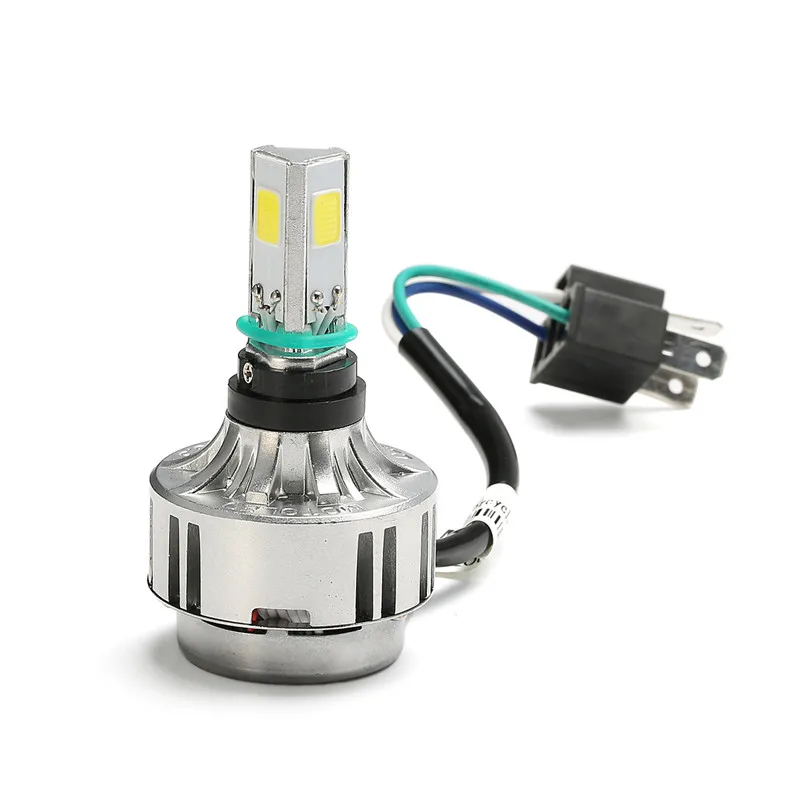 32 Вт COB LED LO/HI Beam фара мотоцикла налобный фонарь 6000 K 6500 Высокий/Низкий