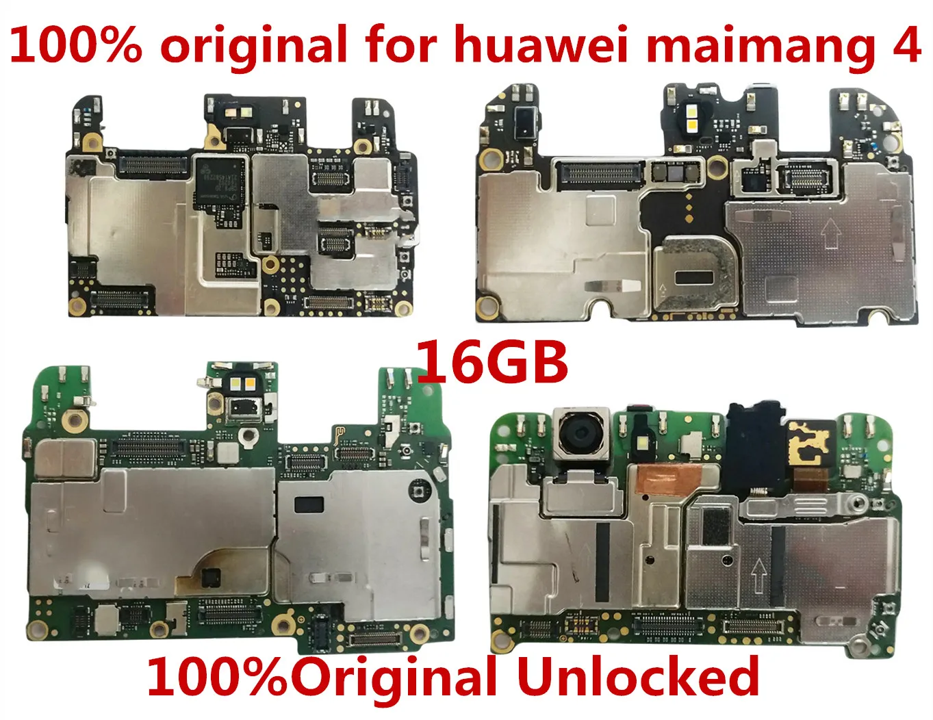 Placa de circuito madre para huawei maimang 4 16GB, totalmente funcional, 100% Original, desbloqueado-0
