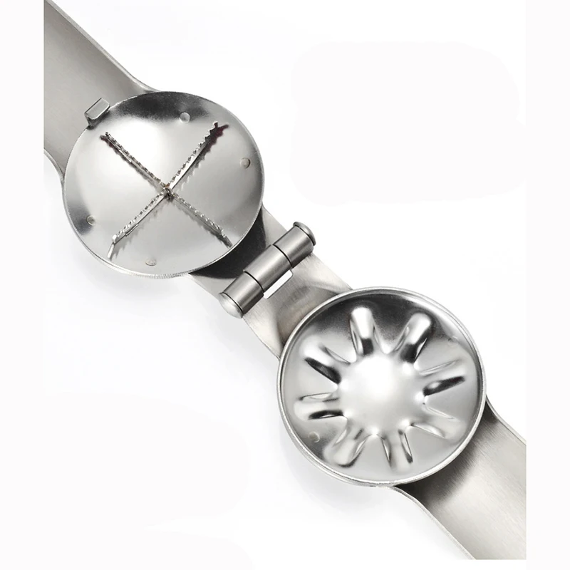 Многофункциональный 2 в 1 нож с зажимом для каштанов 304 Нержавеющая сталь