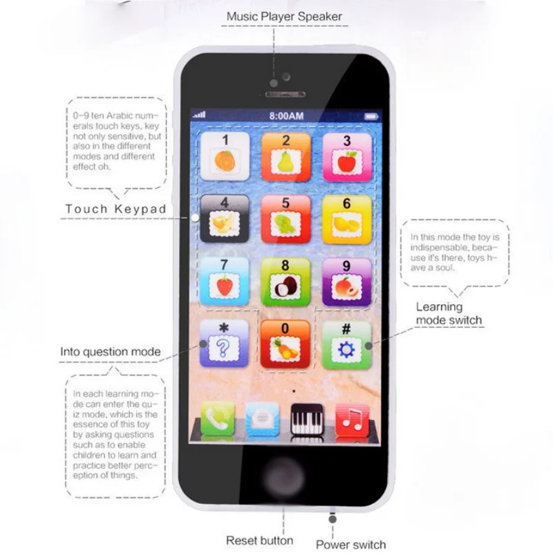 Дети обучающих игрушек для детей дошкольного возраста мобильных телефонов с