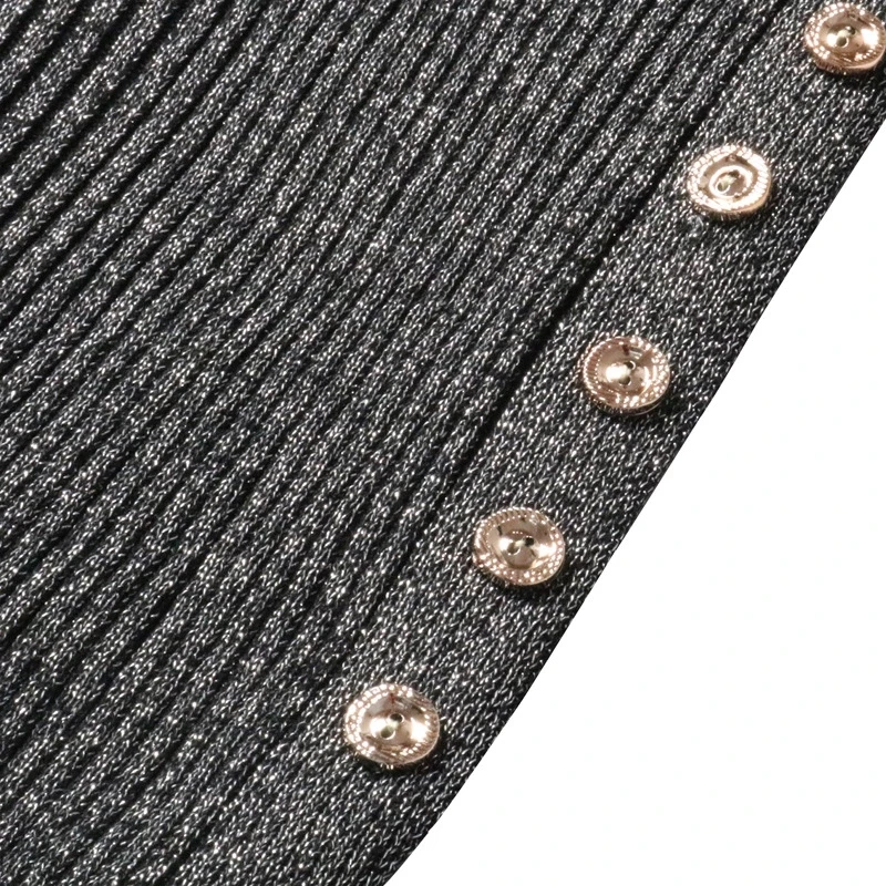 Осенне зимнее платье расстегнутое под пуговицы MS сплетенные сумки бедра vestidos