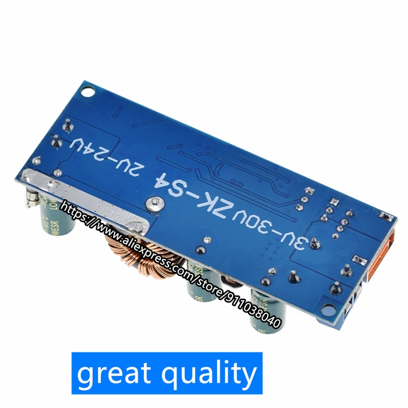 Выделенный высокомощный Модуль повышения мощности 2 ~ 24 В низкого напряжения 80 Вт