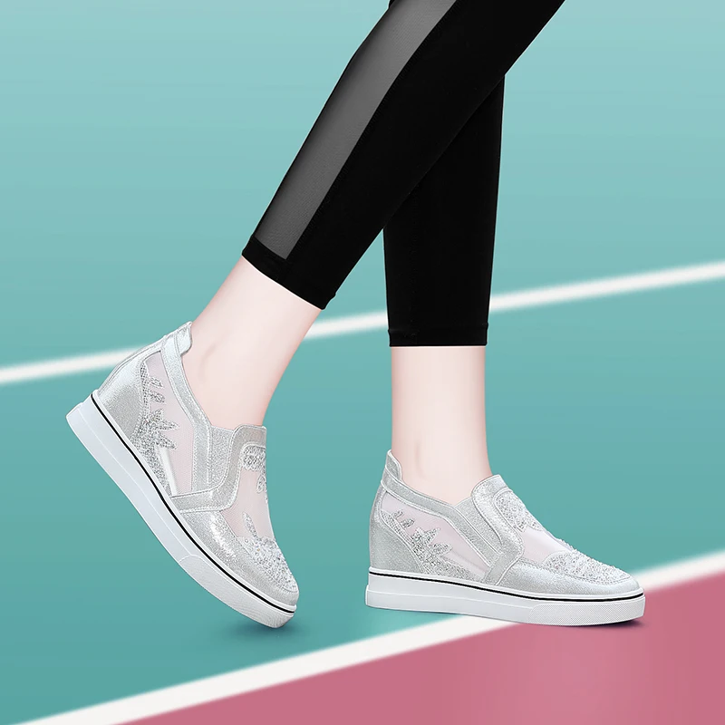 

Женские туфли-лодочки Autuspin, из искусственной кожи, дышащие, на платформе