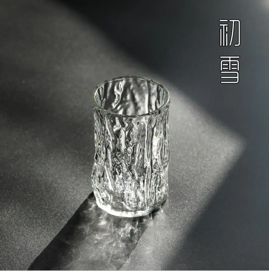 

Japanese Style Fuji Glass Cup Heat-resistant Glass Water Simple Ins Net Red Tree Bubble Tea Cup Creative Gift Mug Beer