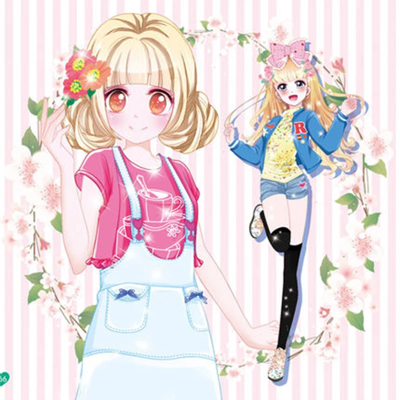 

Learn to draw anime girl head and body from scratch Hand-drawn characters comic cartoon tutorial tutorial textbook books