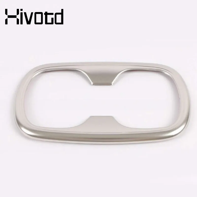 Hivotd задний держатель стакана для воды молдинги рамка Крышка отделка аксессуары