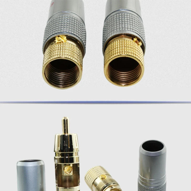 Разъемы RCA B03F профессиональные высококачественные цифровые адаптеры запасные