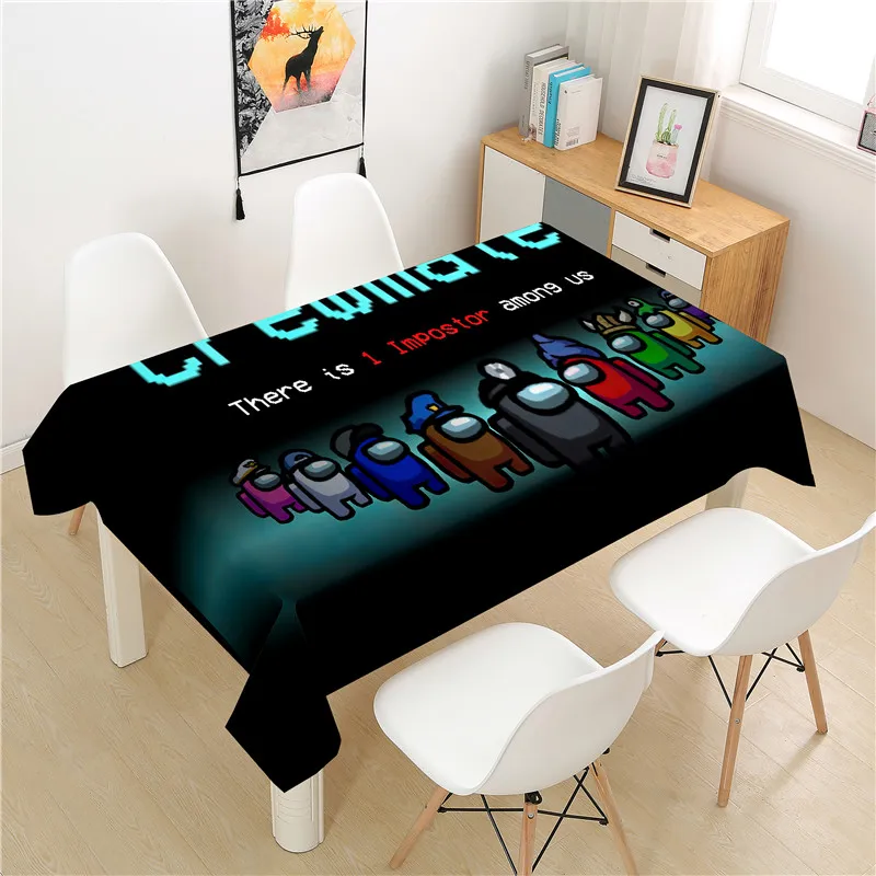 

Cartoon Boy Tablecloth polyester Hotel Picnic Table Rectangular Table Covers Home Dining Tea Table Decoration