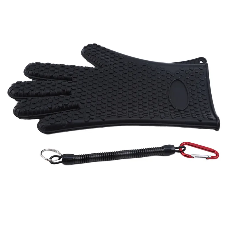 

Fishing Glove Outdoor Fishing Gear Tackle Gloves Anti-skid Catch Fish Thickening Rubber Gloves Fishing Accessories