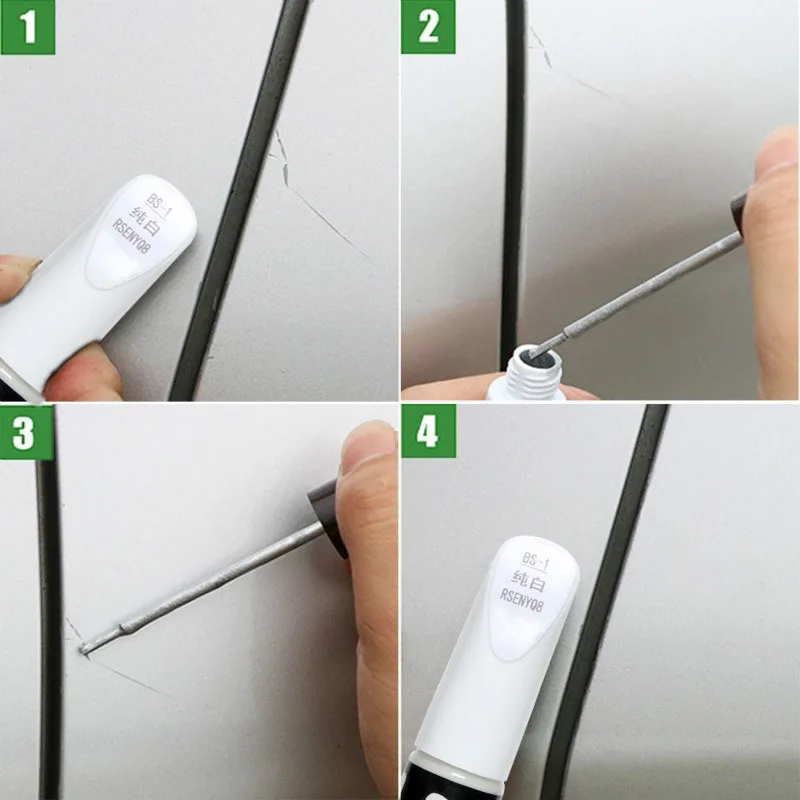 Ручка для ремонта краски автомобиля кисть царапин водостойкий маркер уход за