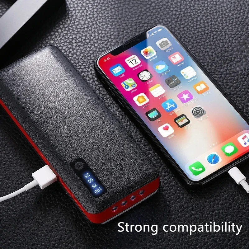 Портативное зарядное устройство 30000 мА портативное Внешняя батарея быстрое для