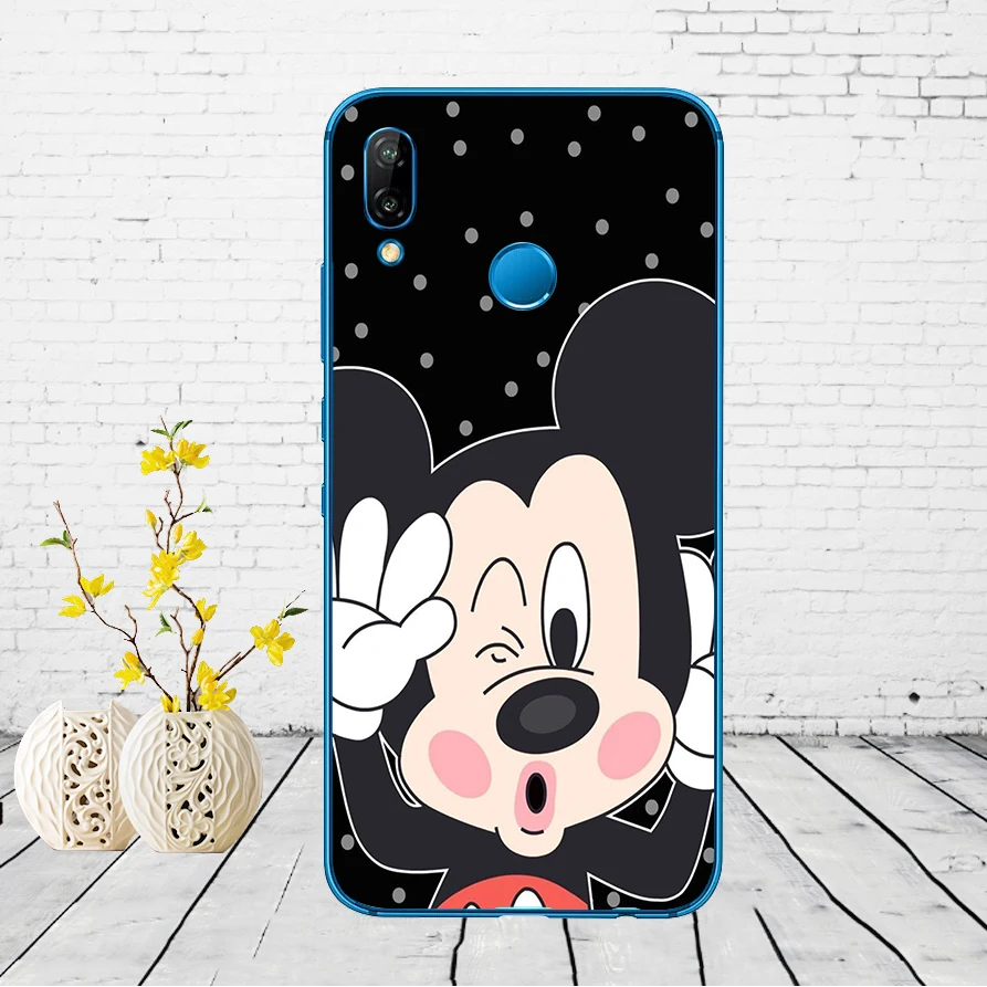 Huawei P20 Lite чехол 5,84 дюйма huawei P20 Lite мягкая резина, термопластичный полиуретан силиконовый чехол для телефона huawei P20 Lite чехол для сумки - Color: G16