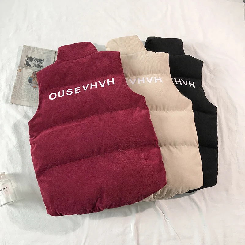 M-4XL 5XL зимняя куртка для мужчин повседневные утолщённые теплый жилет милый