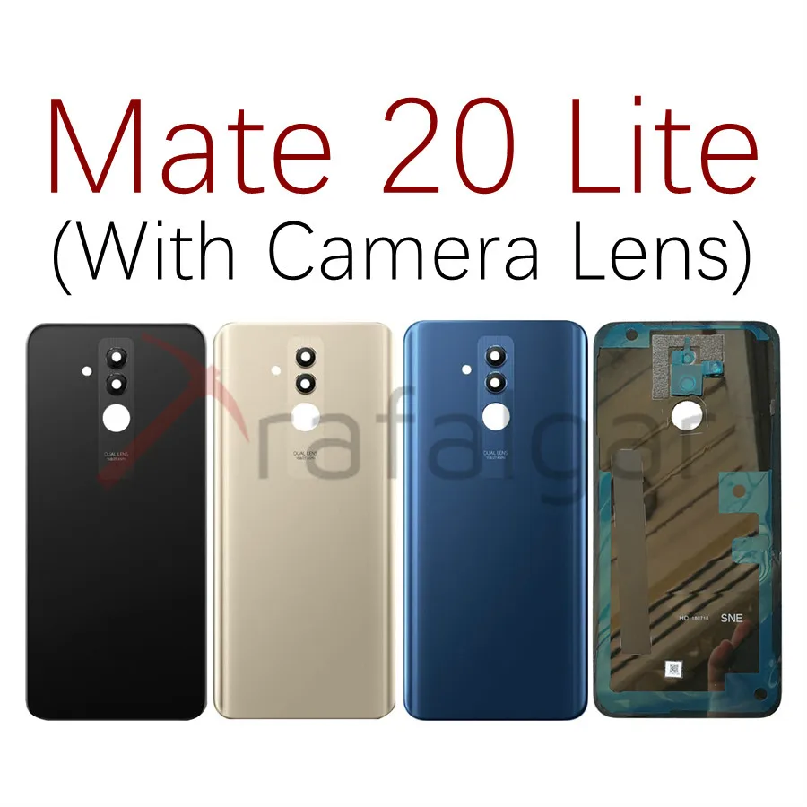 Задняя крышка батарейного отсека для Huawei Mate 20 Mate20 Pro стеклянная панель Lite задняя