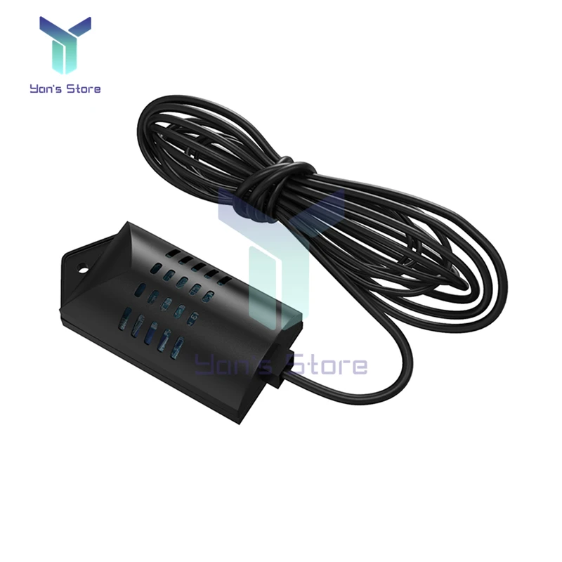 

SHT20 Digital Temperature Humidity Sensor Module with Case 1M Extension Cable 0-100%RH Replacement DHT11 DHT22 AM232 Thermometer