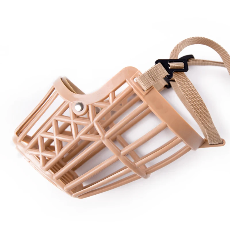 Регулируемая Маска для рта собак воздухопроницаемая маска маленьких средних и