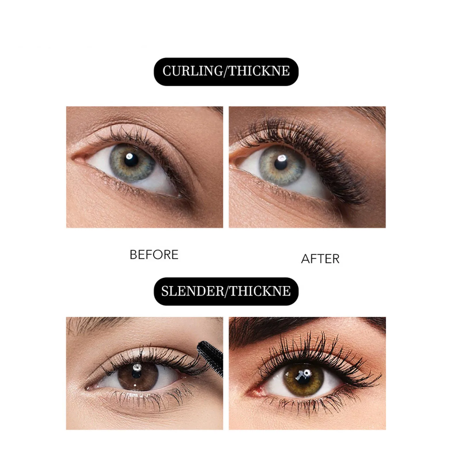 

Black Mascara Eyelashes Mascara 4d Silky Eyelashes Lengthening Eyelashes Makeup Waterproof Mascara Volume Eye Cosmetics #3