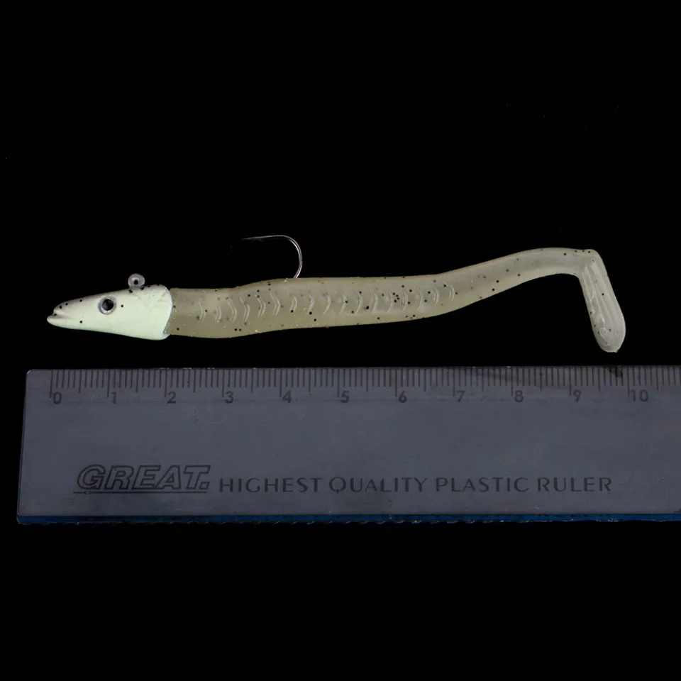 WALK FISH силиконовая рыболовная приманка со свинцовой головкой 10 см 3 г