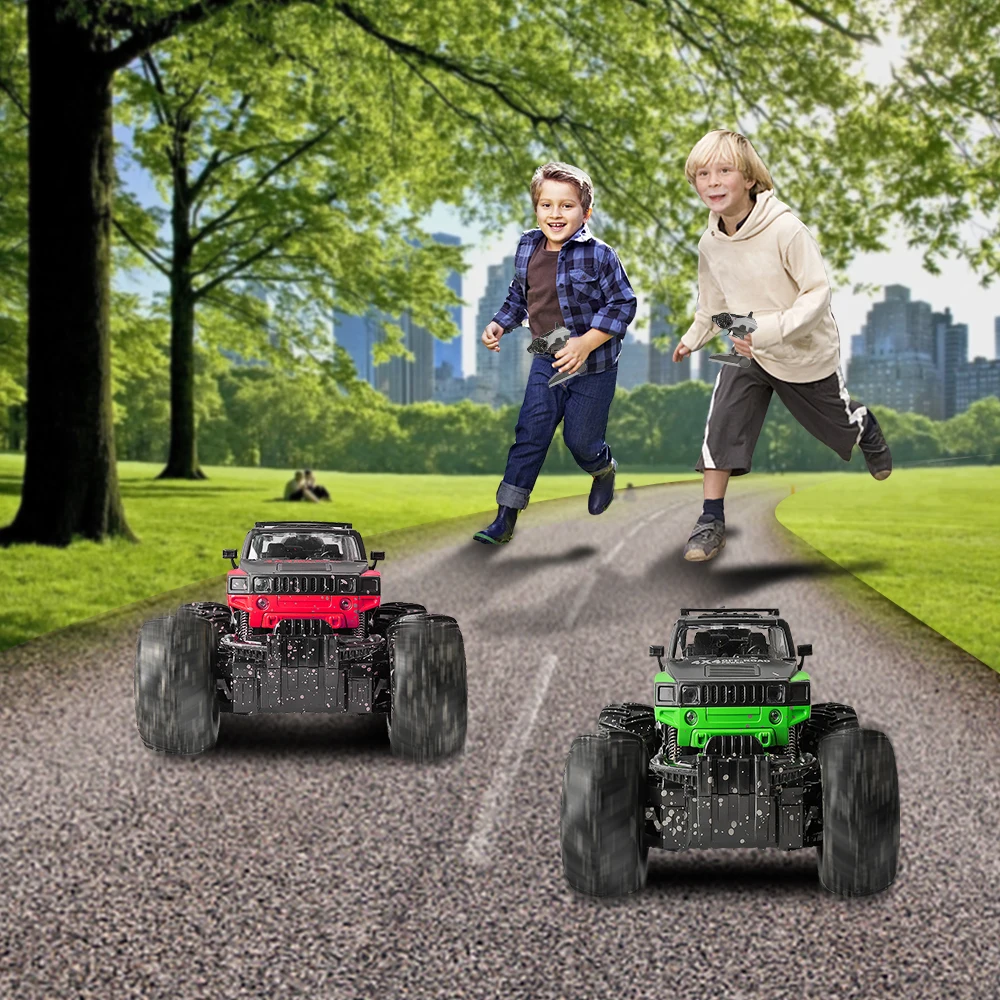 Gizmovine Rc автомобиль Dirt Bike игрушки 1/16 2WD Рок Гусеничный ралли Bigfoot внедорожник пульт