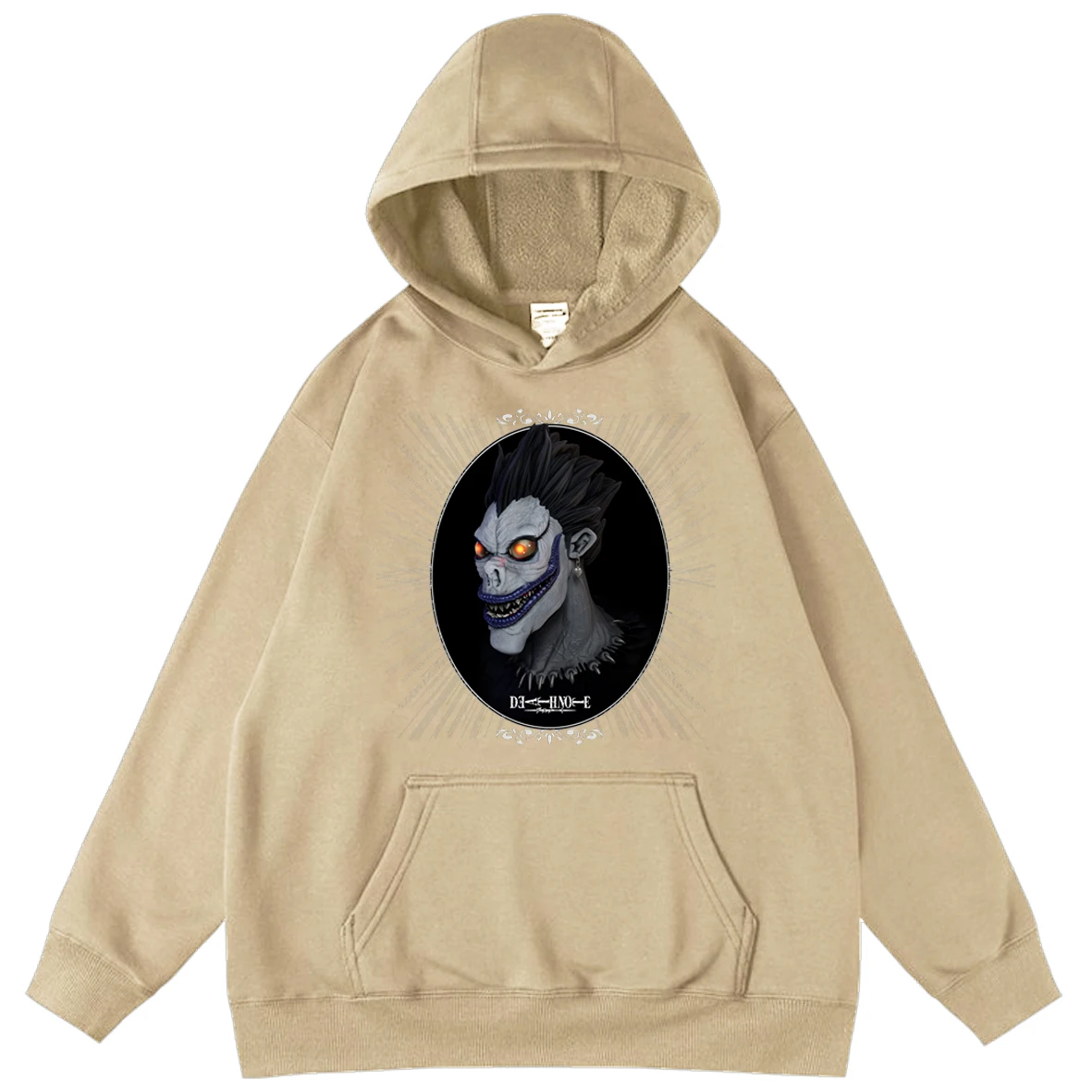 

Death Note Japan Anime Men's Hoodies Sweatshirts Boy Hooded Long Sleeve Tops Oversized Hoodie Teens Pullover Autumn 2021