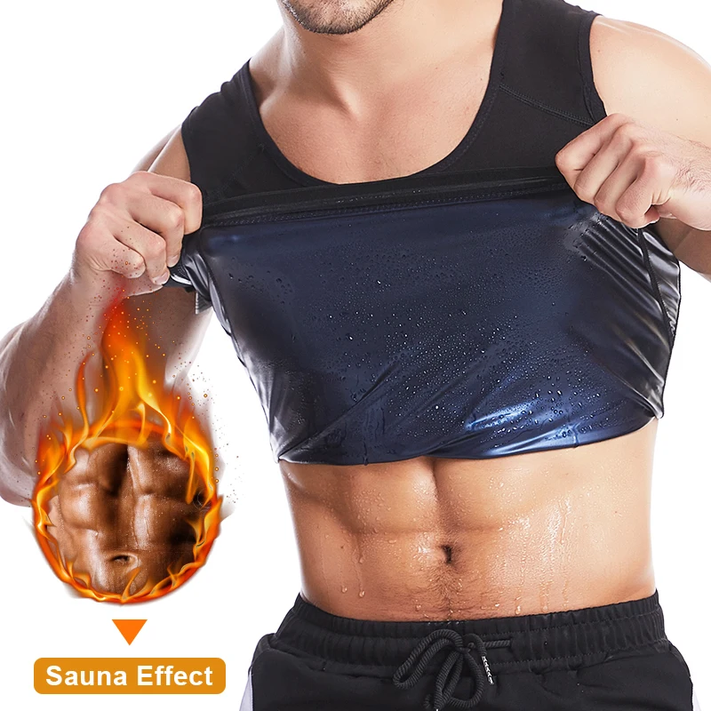 

Neoprene Vest Mens Body Shaper Vest Modeling Slimming Belt Belly Sweat Waist Trainers For Men Abdominal binder for man