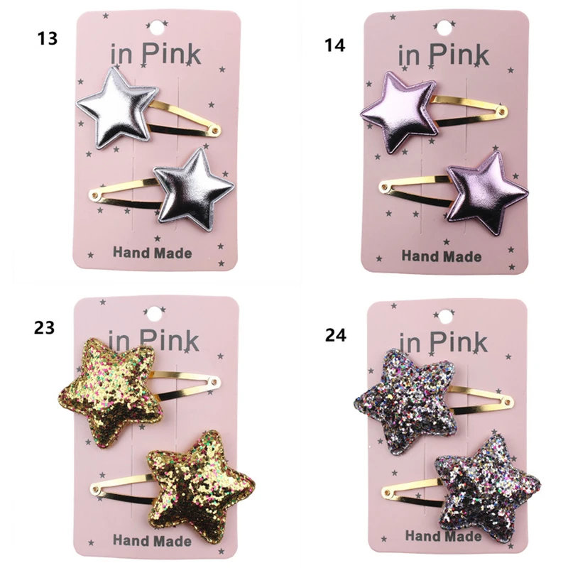 2 шт. Детские милые аксессуары для волос с Микки Маусом детские заколки со