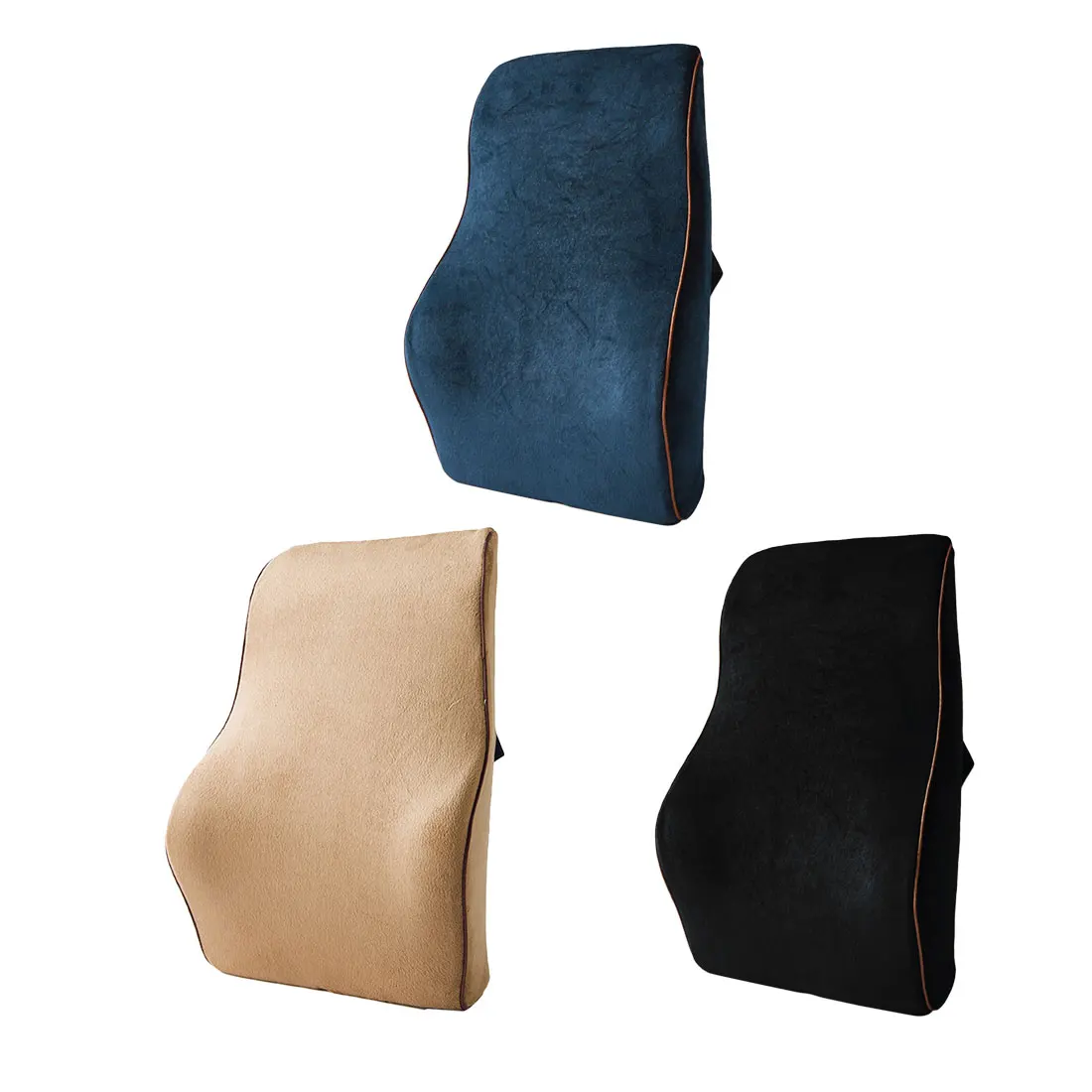 

Car Memory Foam Lumbar Back Support Pillow Cushion waist back support Car waist Supports Chair Pillow Car Styling