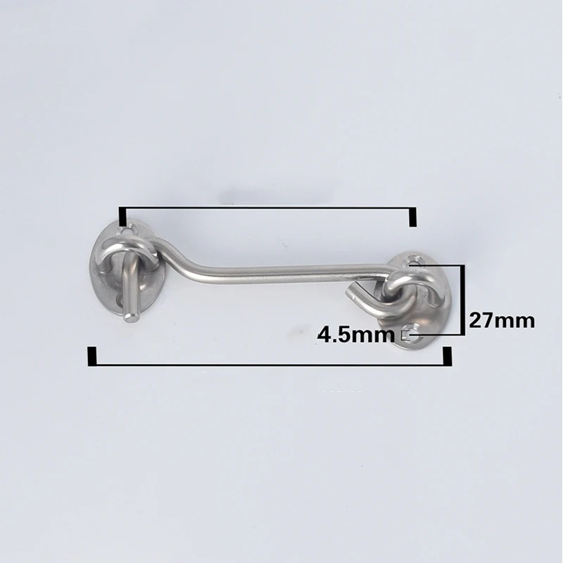 1 шт. безуглеродистая нержавеющая сталь дверь и полукруглый оконный замок