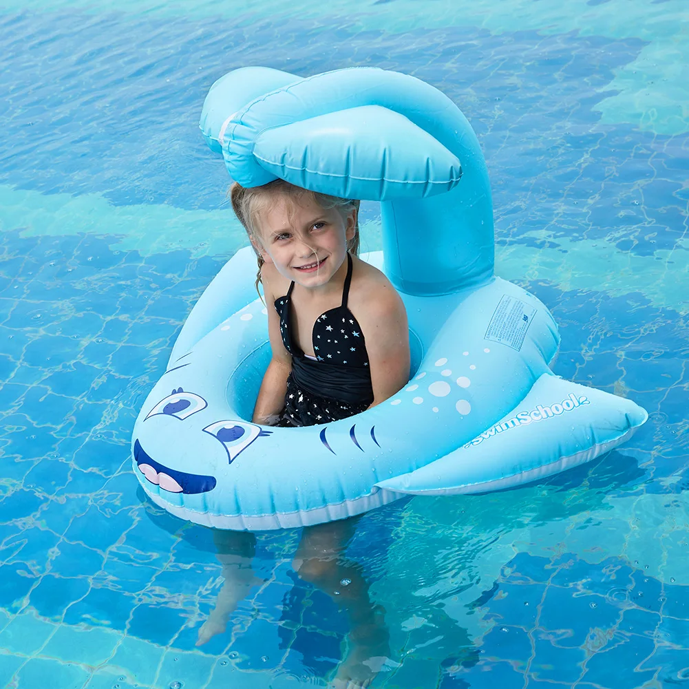 

Inflatable Baby Swim Seat Pool Water Toys Float Ring Swimming Portable Outdoor Whale Shaped Safe Swimming Elements
