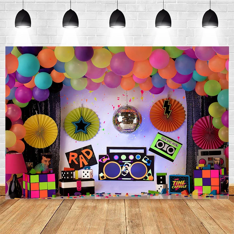 

Newborn Photography Backdrop Kids 1st Birthday Cake Smash Photo Background Balloons Twinkle Star Baby Kids Portrait Photocall