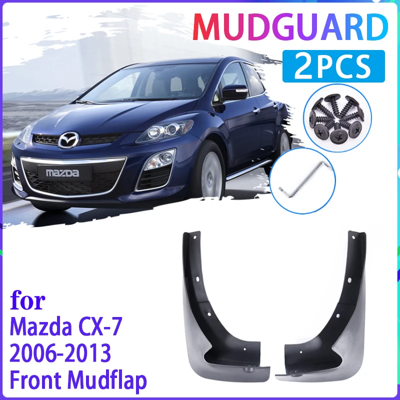 

2PCS Car Mud Flaps for Mazda CX-7 2006~2013 CX 7 CX7 2007 2008 2009 2011 Mudguard Splash Guards Fender Mudflaps Auto Accessories