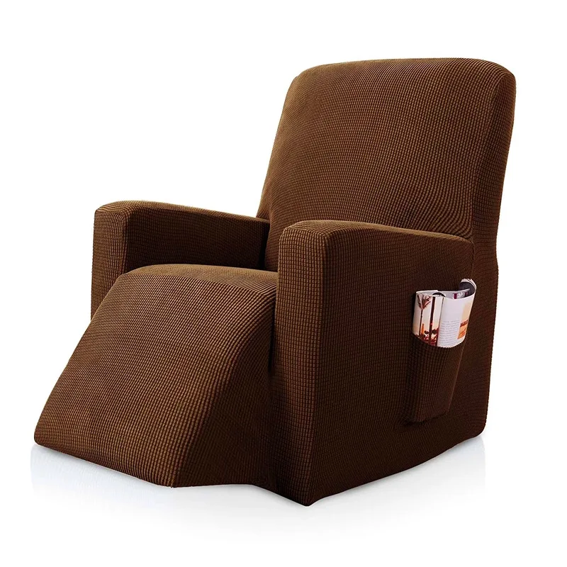 

Elastic Club Tub Couch Cover Single Seat Armchair Chair Cover Furniture Protector Slipcovers Sofa Covers for Living Room 1 seat