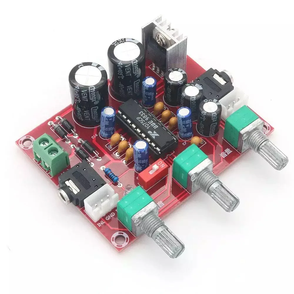 BBE XR1075 плата предварительного усиления звука регулировка высоких басов