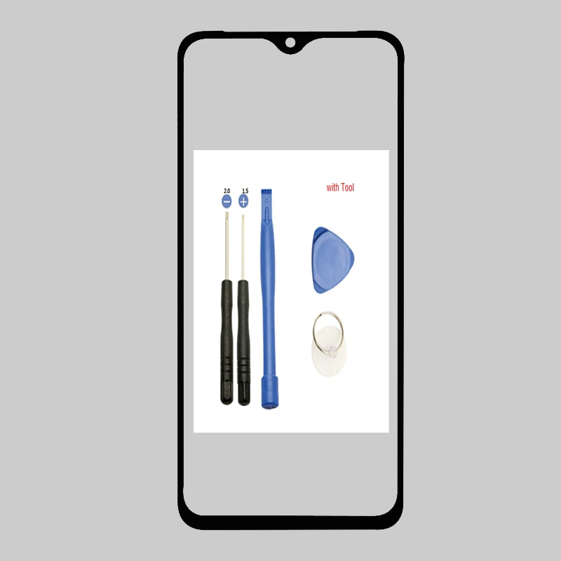 Для OnePlus 7 7T oneplus 7t 1 + Мобильный телефон lcd всей наружной поверхности линз Панель