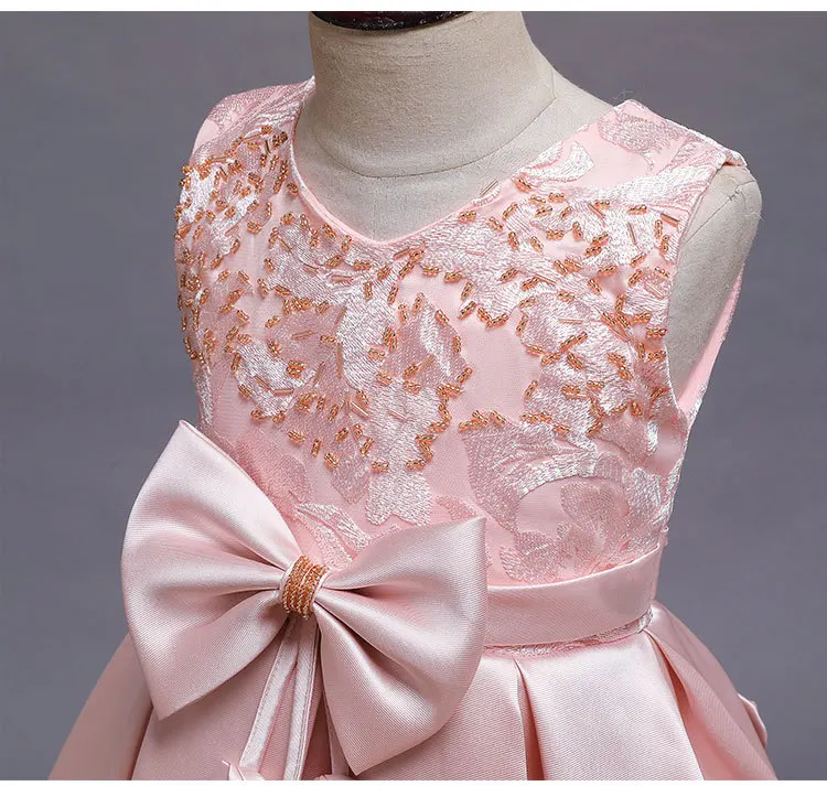 Летняя детская одежда платья для девочек новые праздничные тюлевые принцессы с