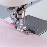 Overlock Overedge Overcasting Sewing Machine Presser Rolled Hem Foot Tool Metal for Sewing Machine Sewing Equipment Accessories