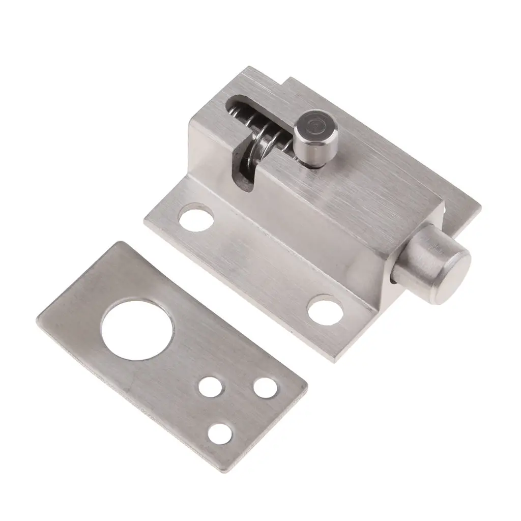 

304 Stainless Steel Hardware Boat Marine Cabinet Door Safety Latch Lock 45x42mm