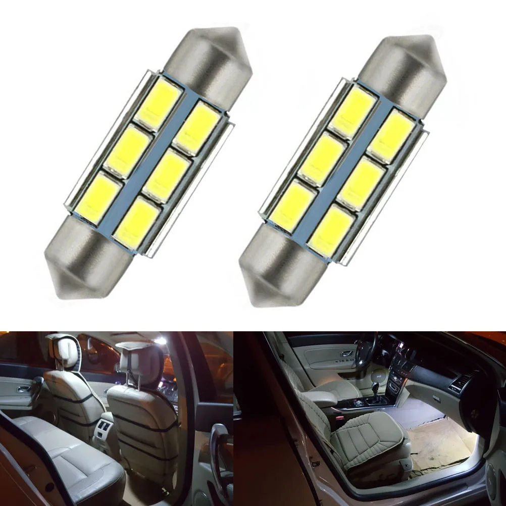 Светодиодные лампы C5W для Volv o C30, C70, S40, S60, S80,XC60,XC90, V50, V70, 2 шт.