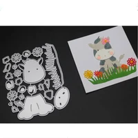 yinise metal cutting dies for scrapbooking stencils cow diy paper album cards making embossing folders die cuts cut cutter mold