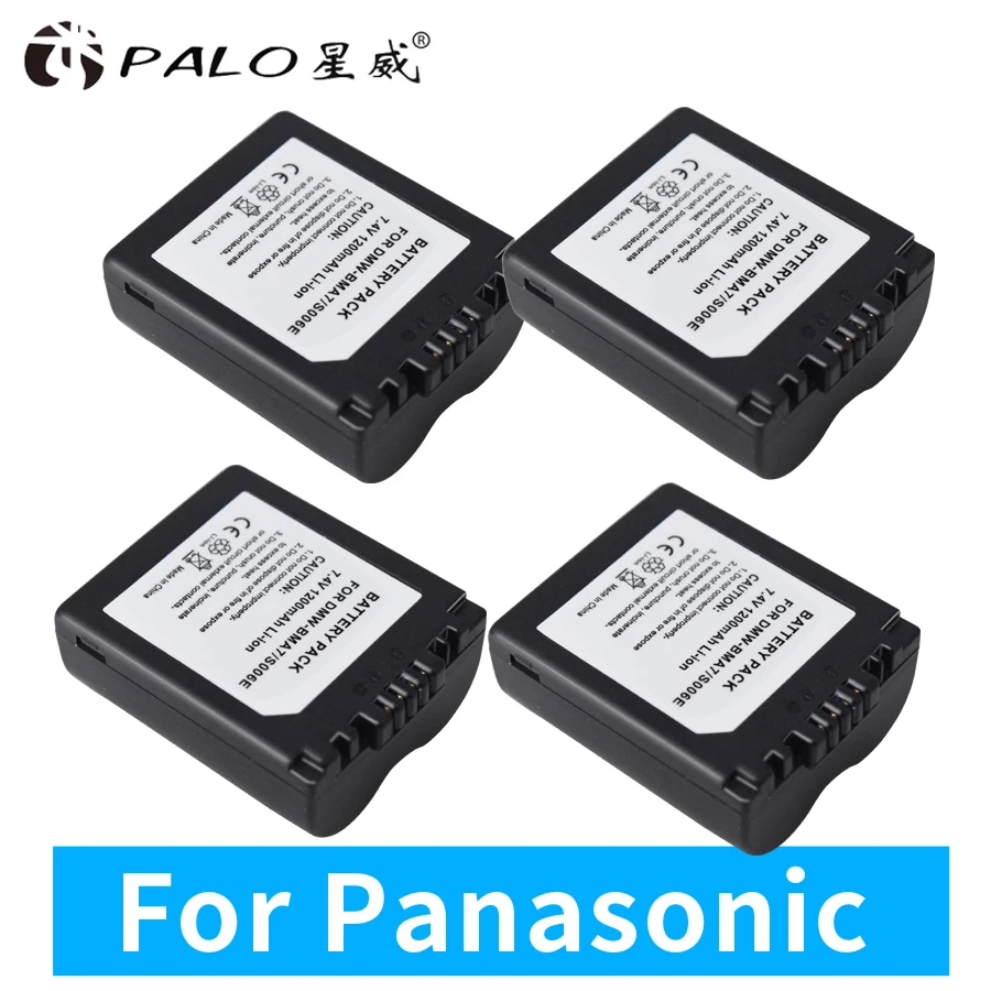 Батарея CGR CGA S006E S006 S006A 4 шт. батарея для Panasonic DMC FZ7 FZ8 FZ18 FZ28 FZ30 FZ35 FZ38 FZ50 SLR|Цифровые