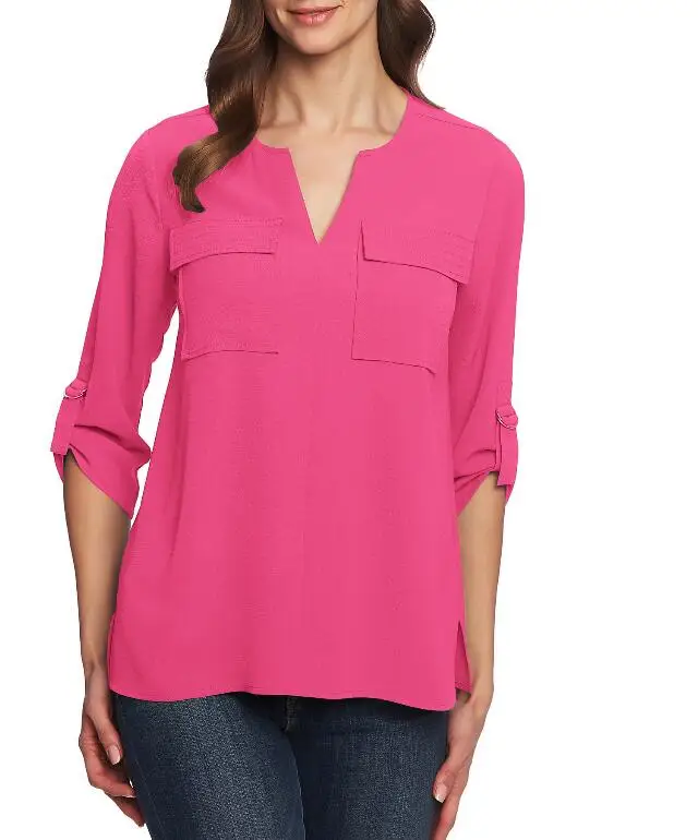 

Chiffon Tops Women Blouses Casual Ruffles Vintage Pocket Elegant Plus Size Big Large Summer Befree Boho Femme Shirts Blousa